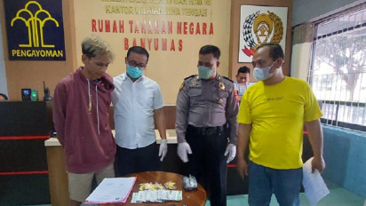 Petugas Rutan Banyumas Gagalkan Upaya Penyelundupan Obat-Obatan Terlarang ke dalam Rutan