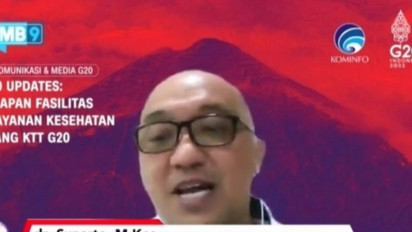 Kemenkes Menyiapkan Fasilitas Layanan Kesehatan untuk Delegasi KTT G20 di Bali