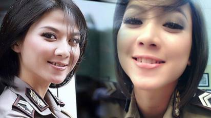 10 Tahun Lalu Polwan Cantik Briptu Dara Intan Ngetop di Medsos, Penampilan Barunya Bikin Pangling Lo, Mau Lihat?