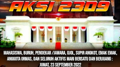 Polisi Terapkan Rekayasa Lalin Sekitar Kawasan Istana Kepresidenan di Tengah Aksi Demo yang Digelar BBM GNPR 