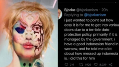 Terima Tantangan, Hacker Bjorka Ungkap Sosok yang Selama Ini Buat Nikita Mirzani Kebal Hukum