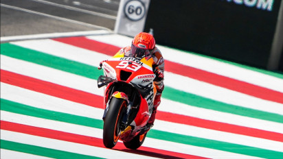 Viral Marc Marquez hampir Terseret Motor Gegara Sarung Tangan di MotoGP Jepang 2022