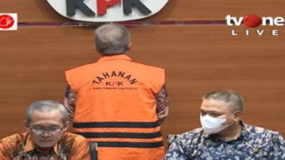 Hakim Agung Sudrajad Dimyati Resmi Ditahan KPK