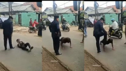 Viral Video Anggota DPRD Depok Marah-marah Sampai Menghukum Sopir Truk Guling-guling, Tuai Sorotan Netizen