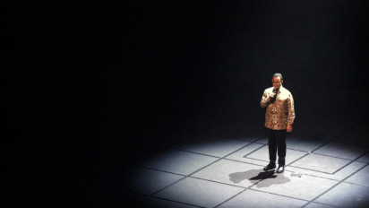 Gubernur DKI Jakarta Anies Baswedan Baca Puisi W.S. Rendra di Taman Ismail Marzuki