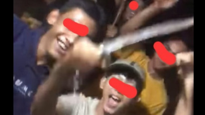 Buat Video Ancaman Menggunakan Senjata Tajam di Facebook, Geng “Radator Siap” di Asahan Diamankan Polisi