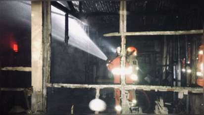 Akibat Korsleting Listrik, Rumah Warga di Sumberbrantas Kota Batu Ludes Terbakar