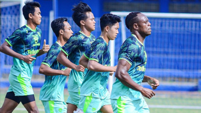 Kondisi Semakin Membaik Pasca Cedera Panjang, Bek Persib Victor Igbonefo Senang Bisa Kembali Berlatih