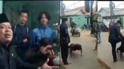 Klarifikasi Anggota DPRD Kota Depok yang Viral Suruh Push Up dan Injak Sopir Truk: Saya Emosi