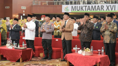 Hadiri Muktamar XVI Persis di Bandung, Prabowo Perhitungkan Potensi Ridwan Kamil