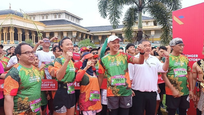 Ganjar Pranowo Ajak Warga Medan Sukseskan Borobudur Marathon 2022