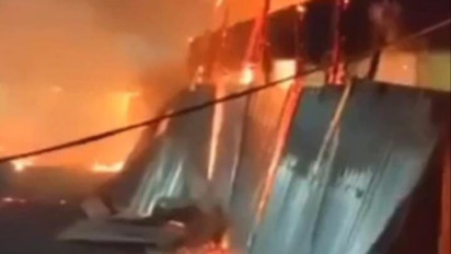 Cafe Duku Indah Binjai Diduga Dibakar OTK, Polisi Sedang Selidiki