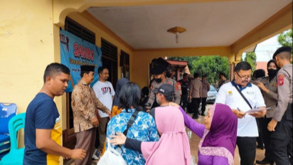 IJTI Cirebon Raya Hadirkan "Sambo”, Program Sampah jadi Sembako Diserbu Warga