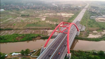 Progres Pembangunan Konstruksi Jalan Tol Semarang-Demak Seksi II Sudah 93 Persen