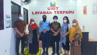 Datang ke Rutan Perempuan Surabaya, Kak Seto Beri Perhatian kepada Warga Binaan yang Baru Melahirkan