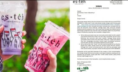 Heboh! Pengguna Twitter Kritik Minuman Esteh Indonesia Berujung Kena UU ITE, Netizen: Mending Beli Es Teh di Warteg, Bisa Komplain Tanpa Disomasi