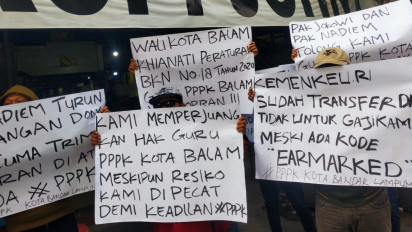 9 Bulan Gaji Belum Dibayar, Ramai-ramai Guru P3K Bandar Lampung Curhat ke Hotman Paris