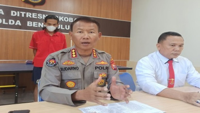 Driver Ojol Bawa 32 Paket Sabu-sabu Siap Edar, Pelaku Ditangkap Ditresnarkoba Polda Bengkulu