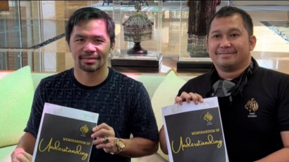Manny 'Pacman' Pacquiao Buka Sekolah Tinju di Indonesia