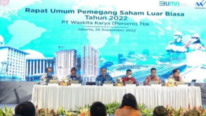 RUPSLB Waskita Karya Setujui Right Issue 8,72 Miliar Saham dan Terbitkan Obligasi