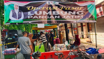 Gubernur Jatim Gelar Pasar Murah, Dalam Sekejap Diserbu Warga Kota Probolinggo