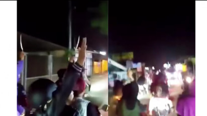 Viral Gerombolan Pemotor Konvoi di Bogor Sambil Pamer Membawa Senjata Tajam, Netizen: Begitu Ketangkep Jadi Ayam Geprek