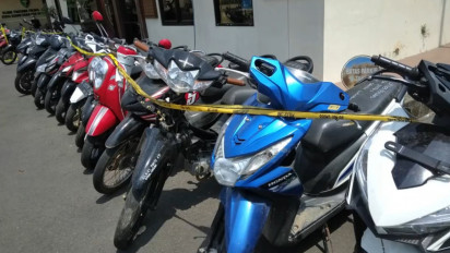 Berbekal Kunci T, Spesialis Curanmor di Persawahan Berhasil Gasak 25 Sepeda Motor