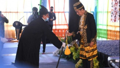 La Ode Muhammad Joko Widodo Lakina Bhawaangi yi Nusantara, Gelar Jokowi di Kesultanan Buton