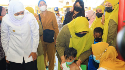 Capaian BIAN Tertinggi Nasional, Gubernur Khofifah : Upaya Selamatkan Anak Sebagai Aset Bangsa