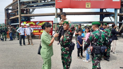 450 Prajurit Yonif 132/BS Diberangkatkan ke Papua, Ini Kata Pangdam 1 Bukit Barisan