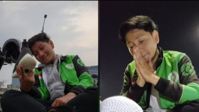 Kisah Haru Driver Ojol Mengidolakan Stephen Curry, Usai Nabung 6 Tahun Impian Jadi Kenyataan