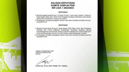 Kebutuhan Tim Semusim Rp60 Miliar, Keuangan Persebaya Tergerus Seperempatnya Akibat Rusuh saat Hadapi Rans Nusantara FC