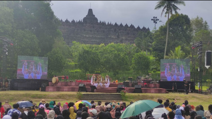 Kemdikbudristek RI Kolaborasi dengan ATSANTI Foundation Gelar Konser di Borobudur