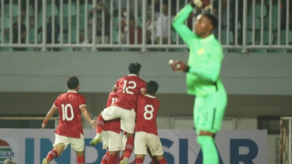 Gol Cepat Dimas Drajat Bikin Indonesia Unggul 1-0 atas Curacao di Babak Pertama, High Pressing dan Umpan Pendek jadi Kuncinya