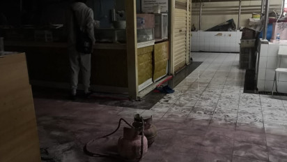 Diduga Gas 3 Kilogram Bocor, Satu Kios Tempat Peleburan Emas di Cikini Terbakar