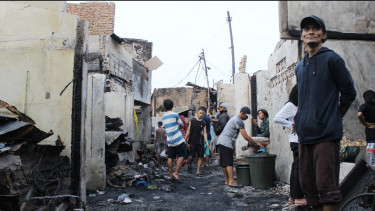 Polisi Periksa Lima Orang Pedagang Bubur Diduga Lalai Saat Memasak jadi Penyebab Kebakaran Puluhan Rumah