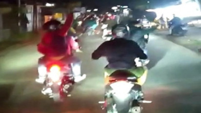 Polres Bogor Amankan Sejumlah Remaja yang Viral di Medsos Usai Konvoi Sepeda Motor Sambil Acungkan Senjata Tajam