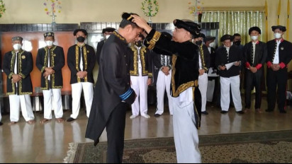 Sultan Ternate Beri Gelar Presiden Jokowi sebagai Pangeran Bangsawan dan Pemimpin Negara Besar
