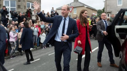 Pangeran William Baru Berkunjung ke Wales Sejak Dinobatkan sebagai Prince of Wales