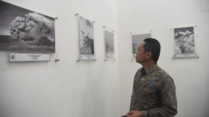 Pemkab Lumajang Gelar Pameran dan Simulasi Restorasi Arsip Pasca Bencana Erupsi Gunung Semeru