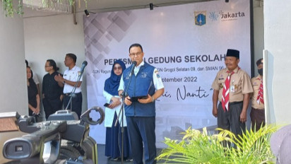 Anies Baswedan Resmikan Sekolah yang Usung Konsep Bangunan Rendah Emisi Karbon