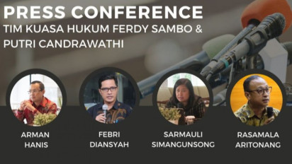 2 Eks KPK jadi Penasihat Hukum Ferdy Sambo dan Putri Candrawathi