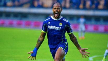 Jadwal El Clasico Persib Vs Persija, David da Silva Ingin Tambah Gol dan Bermain Apik di Depan Ribuan Bobotoh