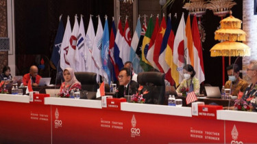 Pertemuan SFWG-4 Fokus Menghasilkan Laporan Keuangan Berkelanjutan G20