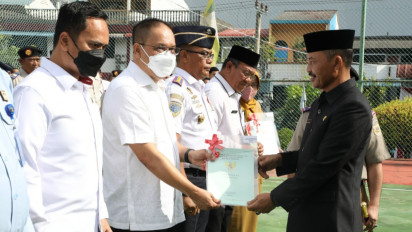 BP Batam Terima 4 Sertifikat BMN dari BPN Kepri