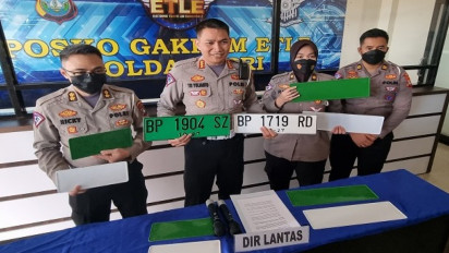 Warna Plat Kendaraan di Kepri Berganti, Ini Penjelasan Dirlantas