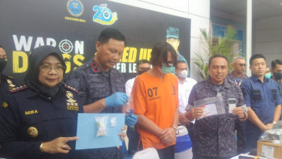 Selundupkan Heroin dan Sabu dalam Anus, WNA Australia Ditangkap Di Bali