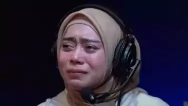 Lesti Kejora saat menjadi tamu di kanal youtube Adiez Gilang