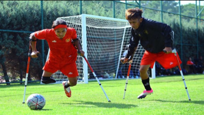 Timnas Sepak Bola Amputasi Indonesia Hadapi Argentina pada Laga Perdana Penyisihan Grup C Piala Dunia Amputasi 2022