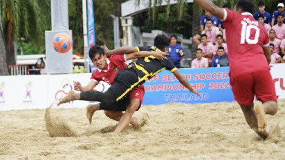 Punya Paling Banyak Pantai, Indonesia Terbawah di AFF Beach Soccer Championship